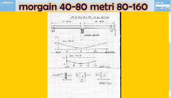 Antenna Morgain 40-80 metri 80-160