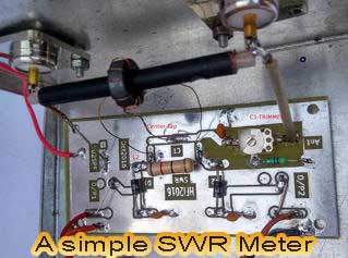 A simple SWR Meter is to be used at HF